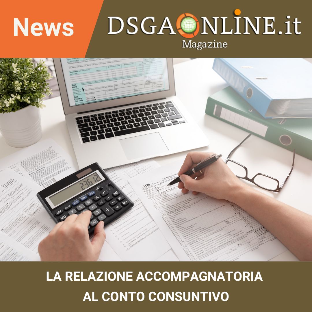 La Relazione Accompagnatoria Al Conto Consuntivo Associazione DSGA Online