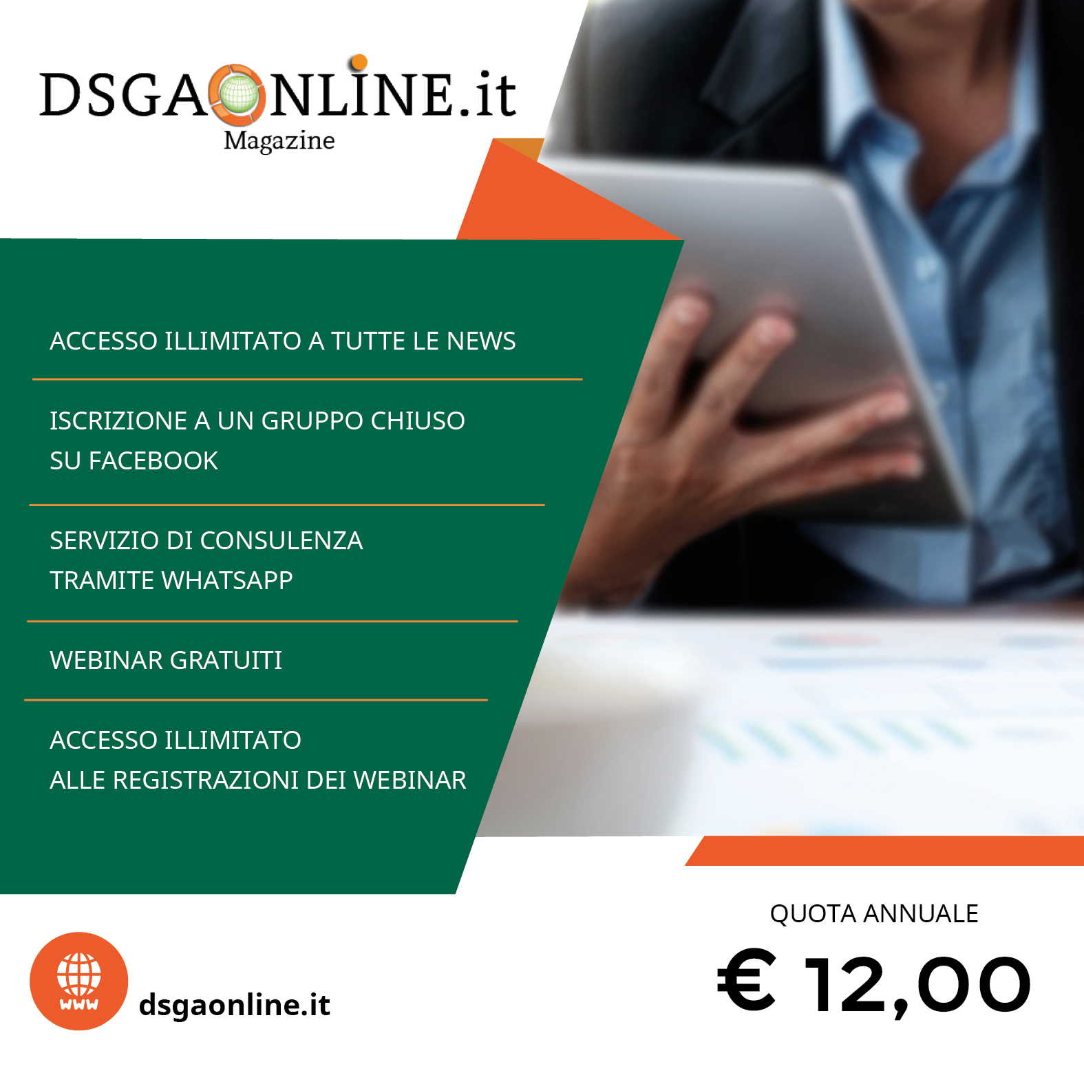 Iscrizione Associazione Dsgaonline Associazione DSGA Online