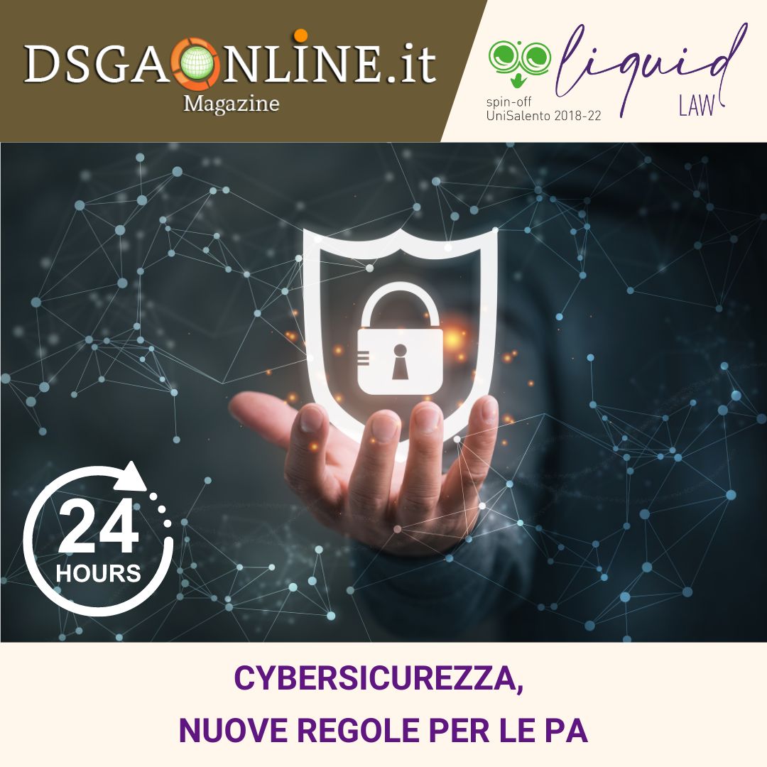 Cybersicurezza, Nuove Regole Per Le PA - Associazione DSGA Online