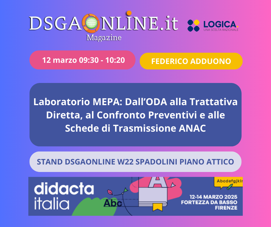 Laboratorio MEPA Dall ODA Alla Trattativa Diretta Al Confronto Laboratorio MEPA Dall ODA Alla Trattativa Diretta Al Confronto