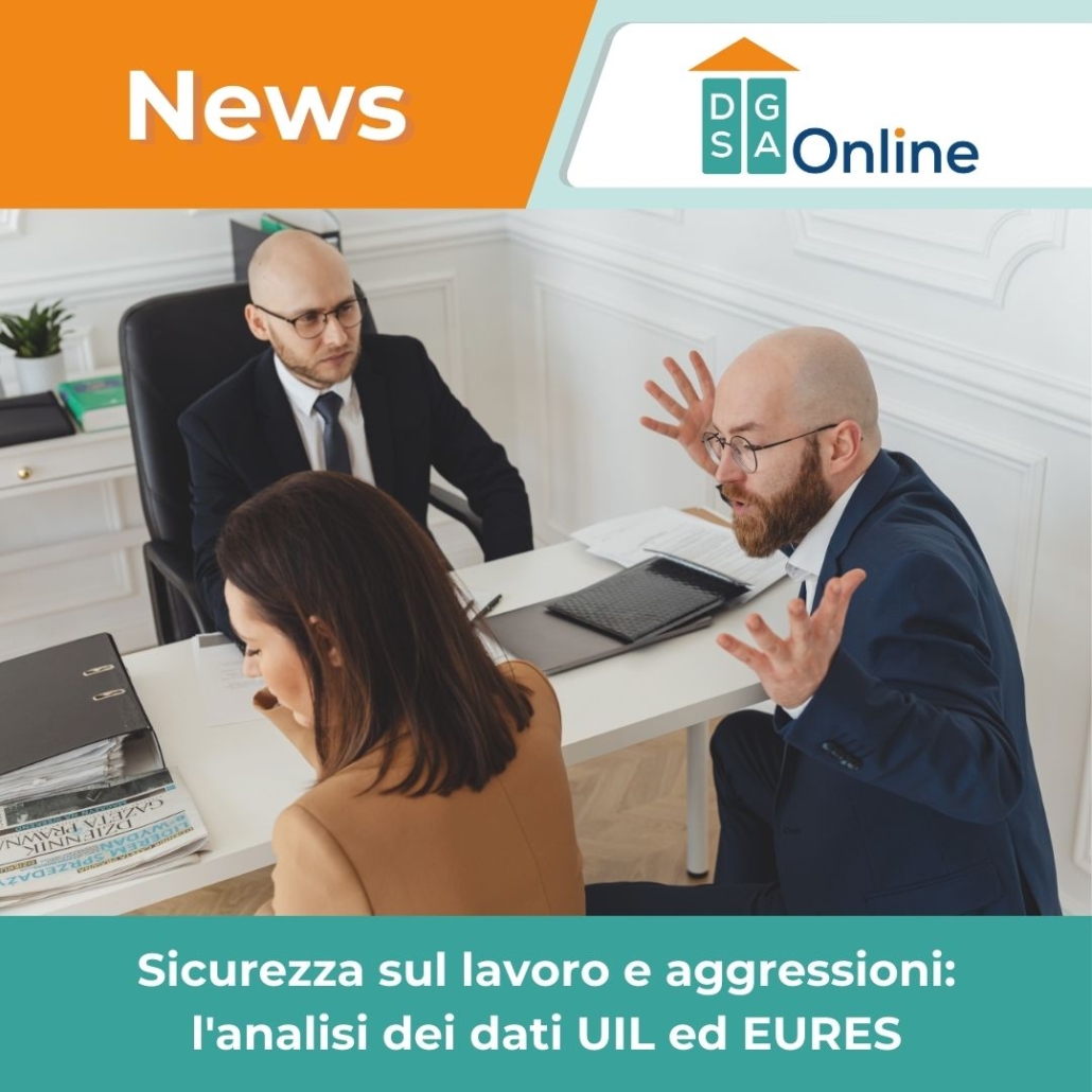 Conflitto tra persone in ufficio rappresentativo delle aggressioni sul lavoro e della violenza verbale.