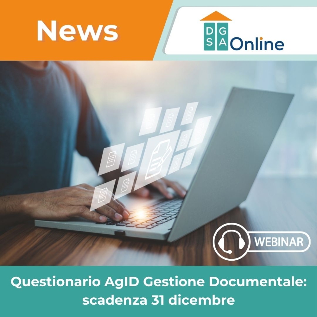 Gestione documentale digitale al computer - Questionario AgID.